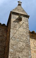 The Sanctuary of Cura de Randa Mallorca - The sundial (author Miguel Duran). Click to enlarge the image in Flickr (new tab).