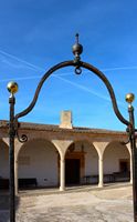 The Sanctuary of Monti-sion Porreres Mallorca - The Pit and the sundial (author Lisa Marie Sykes). Click to enlarge the image in Flickr (new tab).