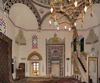 La ville de Mostar en Herzégovine. Intérieur de la mosquée Koski Mehmed Pacha. Cliquer pour agrandir l'image dans Adobe Stock (nouvel onglet).