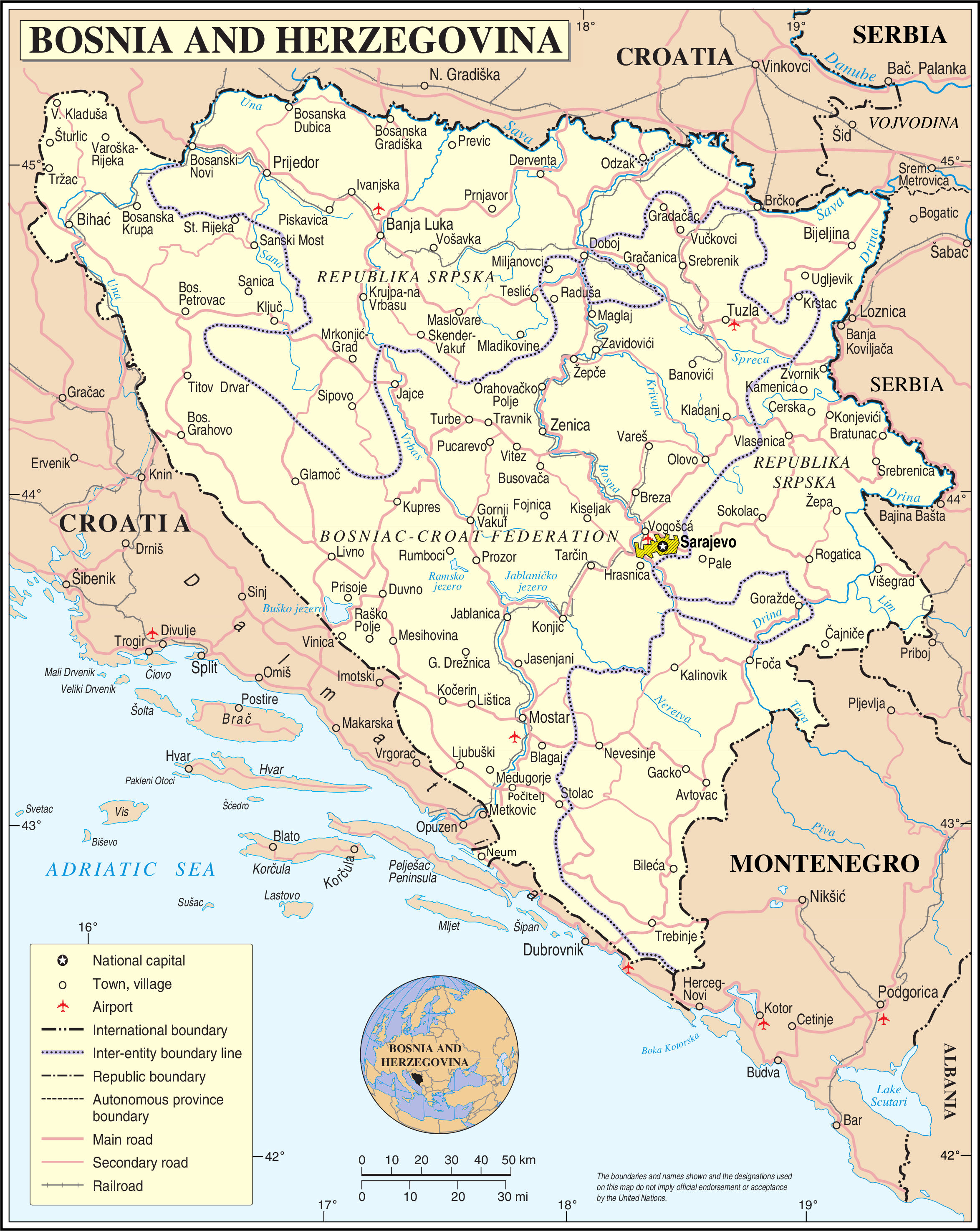Cliquer sur les zones actives pour atteindre les lieux
