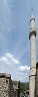 Minaret of the mosque Chichman Ibrahim Pasha. Click to enlarge the image.