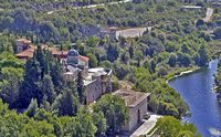La ville de Trebinje en Herzégovine. Le monastère de Tvrdoš (auteur VSP). Cliquer pour agrandir l'image.