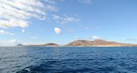The island of Graciosa to Lanzarote. Volcanic island. Click to enlarge the image in Adobe Stock (new tab).