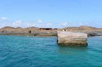 The island of Lobos in Fuerteventura. The pier of El Puertito. Click to enlarge the image in Adobe Stock (new tab).