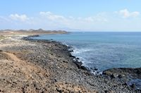 The island of Lobos in Fuerteventura. Las Lagunitas views of Punta Mantequilla. Click to enlarge the image in Adobe Stock (new tab).