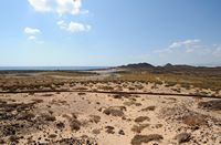 The island of Lobos in Fuerteventura. Las Tres Hermanas. Click to enlarge the image in Adobe Stock (new tab).