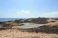 The island of Lobos in Fuerteventura. The saladar del faro. Click to enlarge the image in Adobe Stock (new tab).