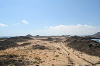 The island of Lobos in Fuerteventura. The island saw the lighthouse Martiño. Click to enlarge the image in Adobe Stock (new tab).