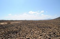 The island of Lobos in Fuerteventura. The Malpais. Click to enlarge the image in Adobe Stock (new tab).
