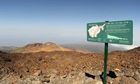 The Teide National Park in Tenerife. Arrival trail No. 9. Click to enlarge the image in Adobe Stock (new tab).