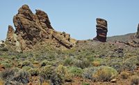 The Teide National Park in Tenerife. Roques de García. Click to enlarge the image in Adobe Stock (new tab).