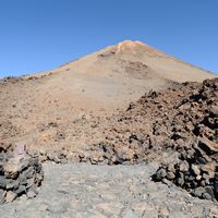 The Teide National Park in Tenerife. Teide summit. Click to enlarge the image in Adobe Stock (new tab).
