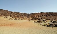 The Teide National Park in Tenerife. Minas de San José. Click to enlarge the image in Adobe Stock (new tab).