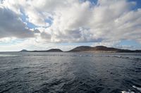 The natural park del Archipiélago Chinijo in Lanzarote. Southern volcanoes on the island of La Graciosa. Click to enlarge the image in Adobe Stock (new tab).
