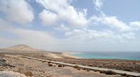 The village of Costa Calma in Fuerteventura. The beach at Risco del Paso. Click to enlarge the image in Adobe Stock (new tab).