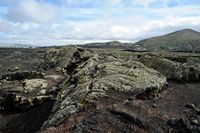 The village of Masdache in Lanzarote. Lava flow near the Museum El Grifo. Click to enlarge the image in Adobe Stock (new tab).