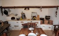 The village of Tefía in Fuerteventura. Alcogida, home cooking 4. Click to enlarge the image in Adobe Stock (new tab).