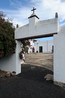 The village of Tiagua in Lanzarote. Court of agricultural villa. Click to enlarge the image in Adobe Stock (new tab).
