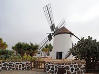 Le moulin d'Antigua à Fuerteventura. Cliquer pour agrandir l'image dans Adobe Stock (nouvel onglet).
