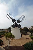 The town of Antigua in Fuerteventura. The Mill of Antigua. Click to enlarge the image in Adobe Stock (new tab).