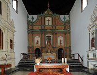 The town of Antigua in Fuerteventura. The heart of the Church of Our Lady of La Antigua. Click to enlarge the image in Adobe Stock (new tab).
