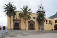The town of Garachico in Tenerife. Church of Our Lady of the Angels. Click to enlarge the image in Adobe Stock (new tab).