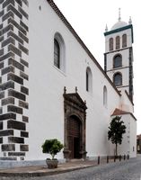 The town of Garachico in Tenerife. Santa Ana Church. Click to enlarge the image in Adobe Stock (new tab).