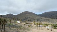 The town of Haría in Lanzarote. The Valley of 1000 palms Máguez. Click to enlarge the image in Adobe Stock (new tab).