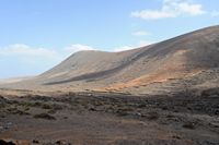 The town of La Oliva in Fuerteventura. The Protected Landscape Vallebron. Click to enlarge the image in Adobe Stock (new tab).