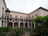 The town of La Orotava in Tenerife. Ayuntamiento, patio. Click to enlarge the image in Adobe Stock (new tab).