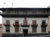 The town of La Orotava in Tenerife. Casa de los Balcones. Click to enlarge the image in Adobe Stock (new tab).