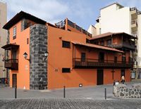 The town of Puerto de la Cruz in Tenerife. Casa Miranda. Click to enlarge the image in Adobe Stock (new tab).