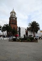La ville de Teguise à Lanzarote. L'église Notre-Dame de Guadeloupe. Cliquer pour agrandir l'image dans Adobe Stock (nouvel onglet).