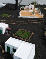 The town of Tías in Lanzarote. Crib with chapel. Click to enlarge the image in Adobe Stock (new tab).