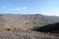 The town of Tuineje in Fuerteventura. Los Cuchillos of Vigán. Click to enlarge the image in Adobe Stock (new tab).