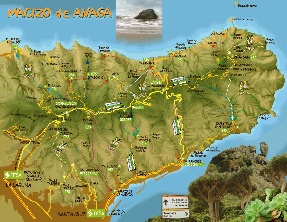 Click on active areas to reach places