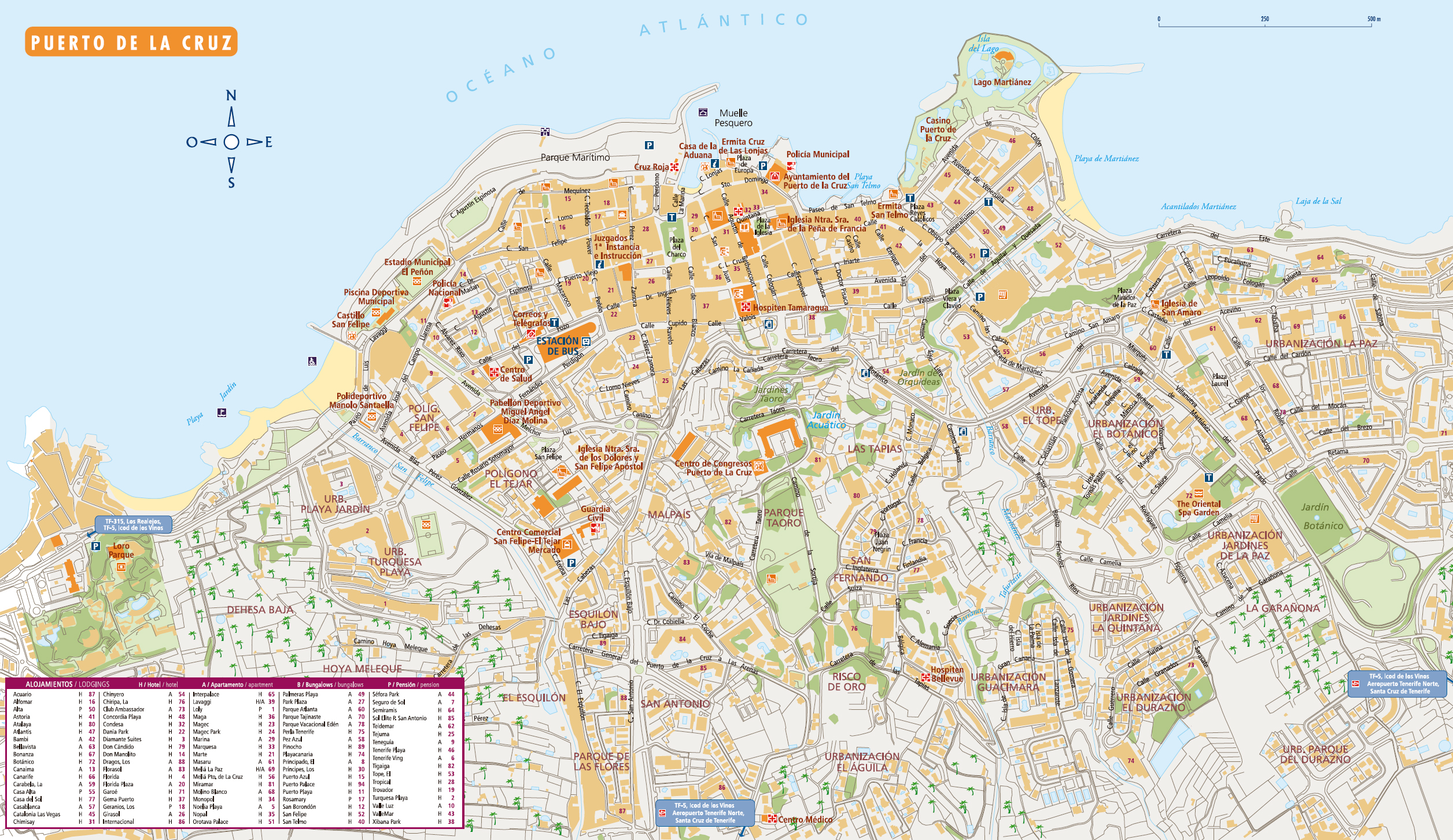 Cliquer sur les zones actives pour atteindre les lieux