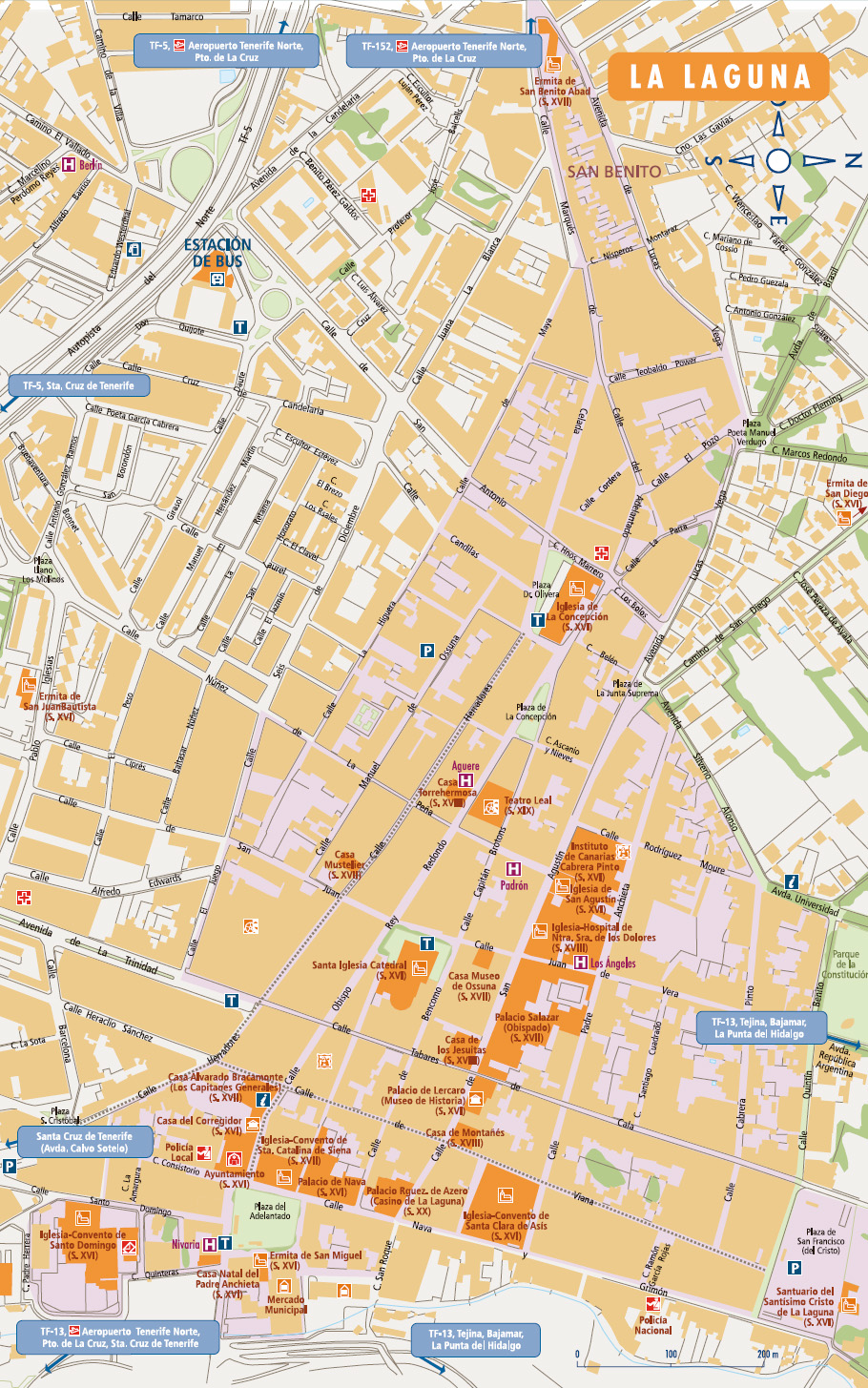 Click on active areas to reach places