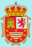 The island of Fuerteventura in the Canary Islands. Crest (Jerbez author). Click to enlarge the image.
