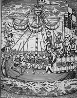 The island of Lanzarote in the Canary Islands. History, expedition of Jean de Bethancourt. Click to enlarge the image.