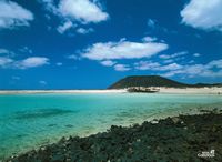 The island of Lobos in Fuerteventura. The island of Lobos in Fuerteventura (Canary Tourism Office author). Click to enlarge the image.