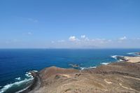 The island of Lobos in Fuerteventura. The north-west coast. Click to enlarge the image.
