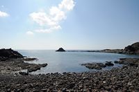 The island of Lobos in Fuerteventura. Los Roques del Puertito. Click to enlarge the image.