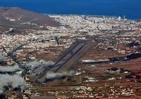 L'île de Ténériffe aux Canaries. Aéroport Ténériffe nord. Cliquer pour agrandir l'image.