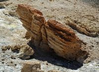 The Teide National Park in Tenerife. Roche eroded. Click to enlarge the image.