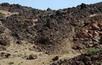 The Teide National Park in Tenerife. Minas de San José. Click to enlarge the image.