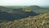 The Timanfaya National Park in Lanzarote. Click to enlarge the image.