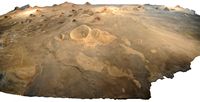 Timanfaya National Park in Lanzarote. Montanas del Fuego Model of. Click to enlarge the image.