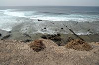 The Jandía Natural Park in Fuerteventura. La Punta Jandía. Click to enlarge the image.