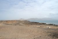 The Jandía Natural Park in Fuerteventura. Puertito de la Cruz. Click to enlarge the image.